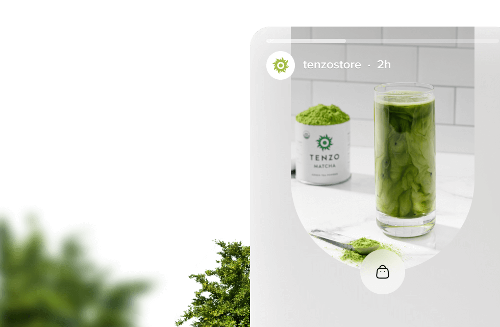 Instagram story mockup with demo of matcha product (Image-24)