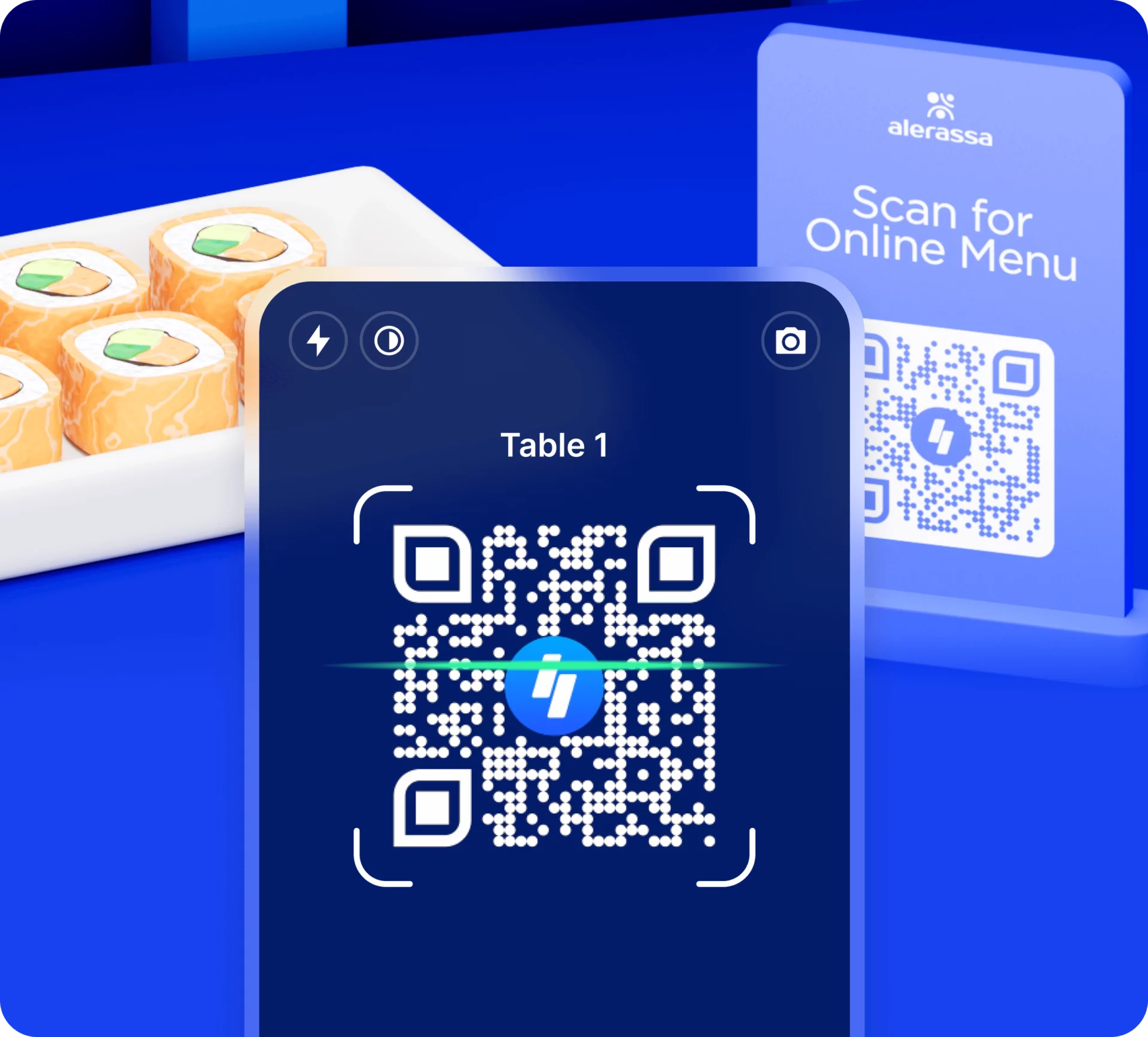 Mobile Interface to Showcase QR Code Function on Shopboxo