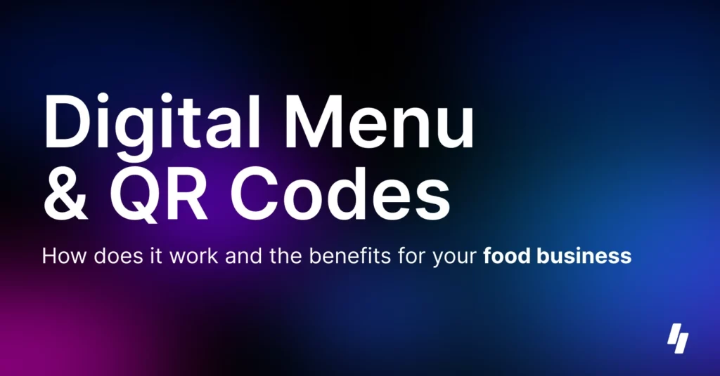 Digital Menu & QR Codes Blog Banner