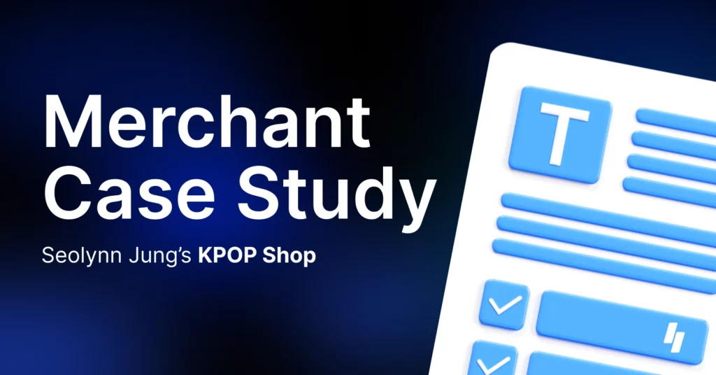Merchant Case Study KPOP Shop Banner